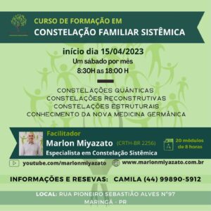 Curso de Formação em Constelação Familiar Sistêmica em Maringá